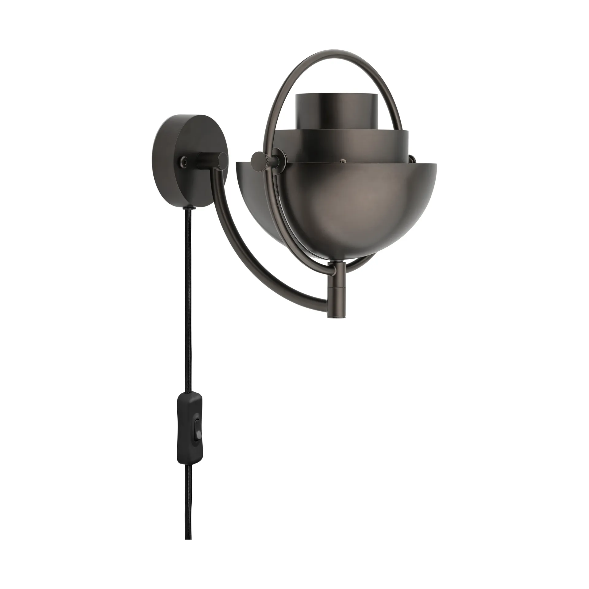 Lampada da parete Multi-Lite, Nero GUBI