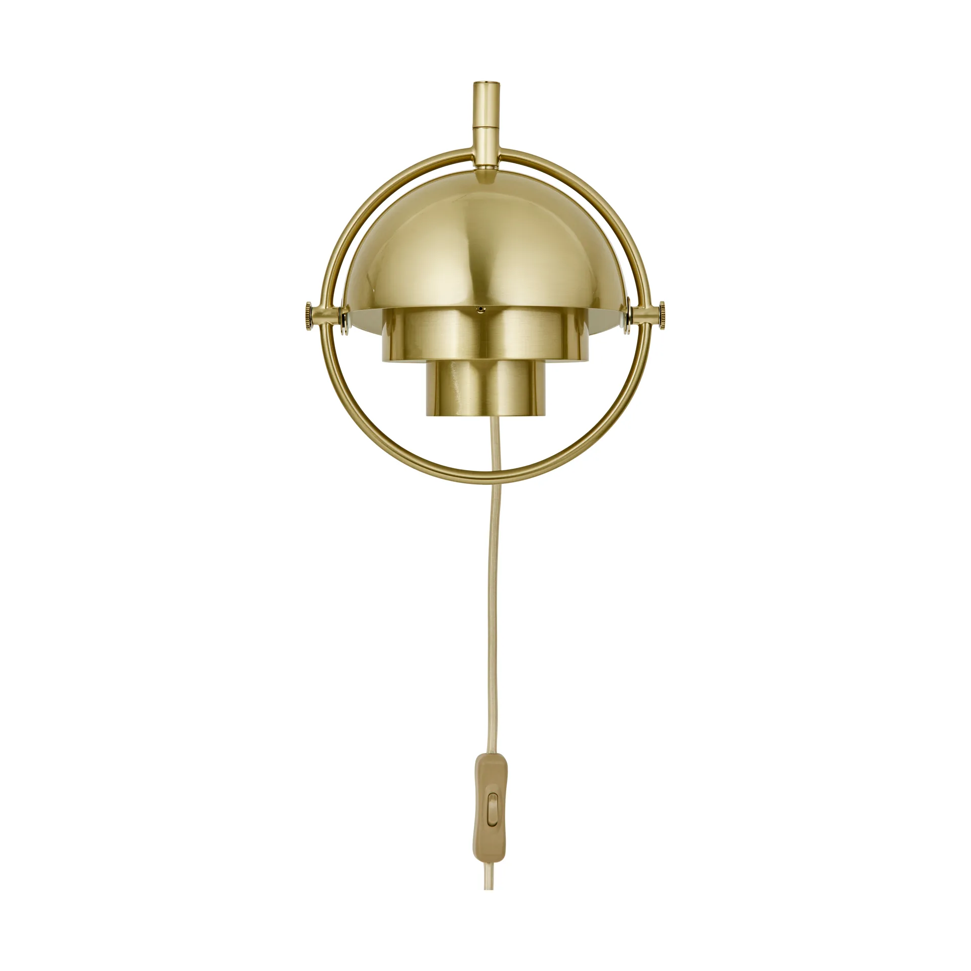 Lampada da parete Multi-Lite, Ottone GUBI