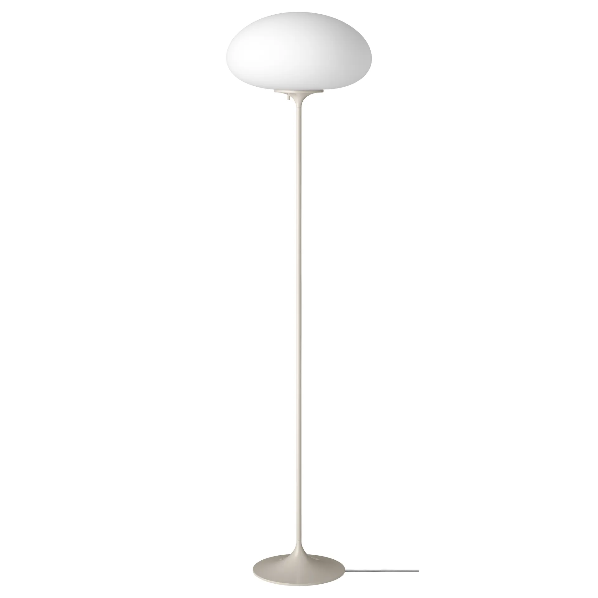 Lampada da pavimento Stemlite, 150 cm, Pebble grey (grigio) GUBI