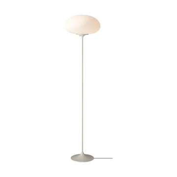 Lampada da pavimento Stemlite - Pebble grey-opalglas, 150 cm - GUBI