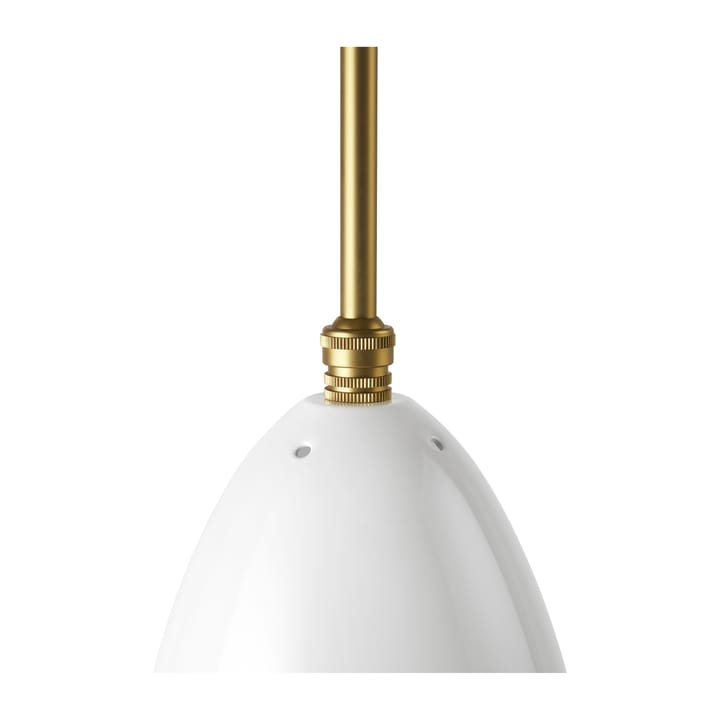 Lampada da soffitto Gräshoppa lucida - Alabaster white-brass - GUBI