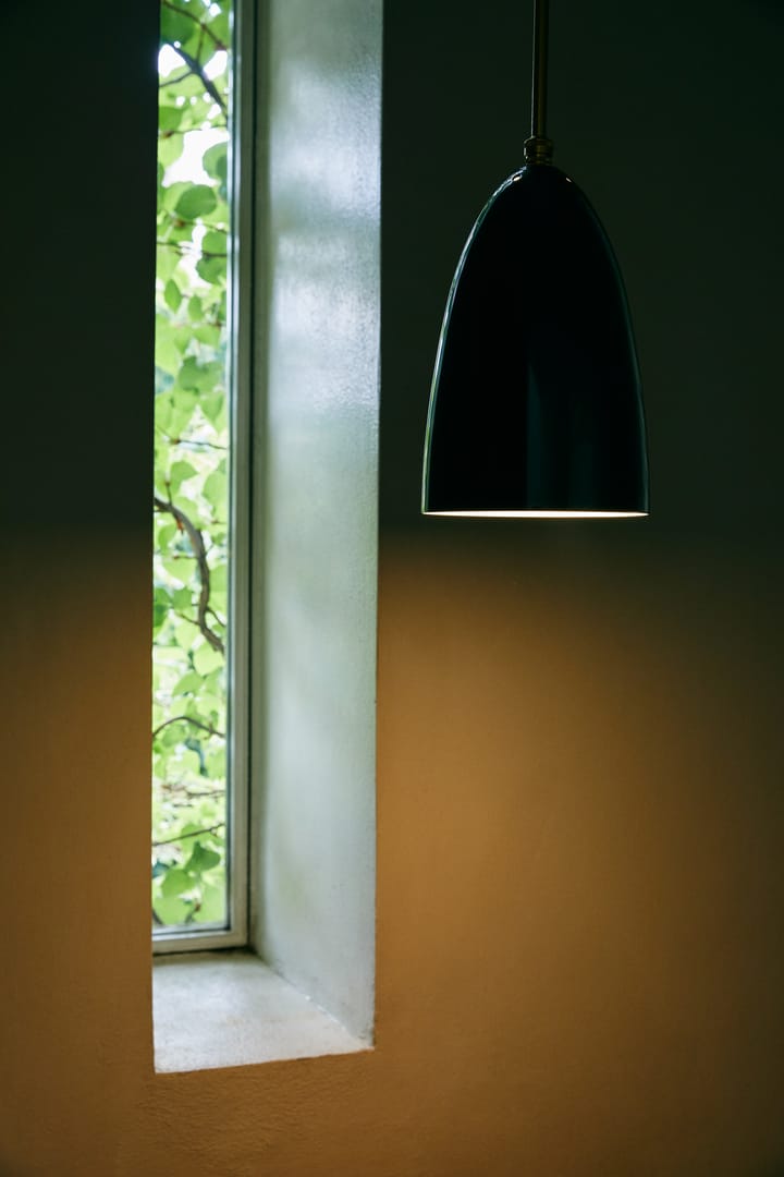 Lampada da soffitto Gräshoppa lucida - Black-brass - GUBI