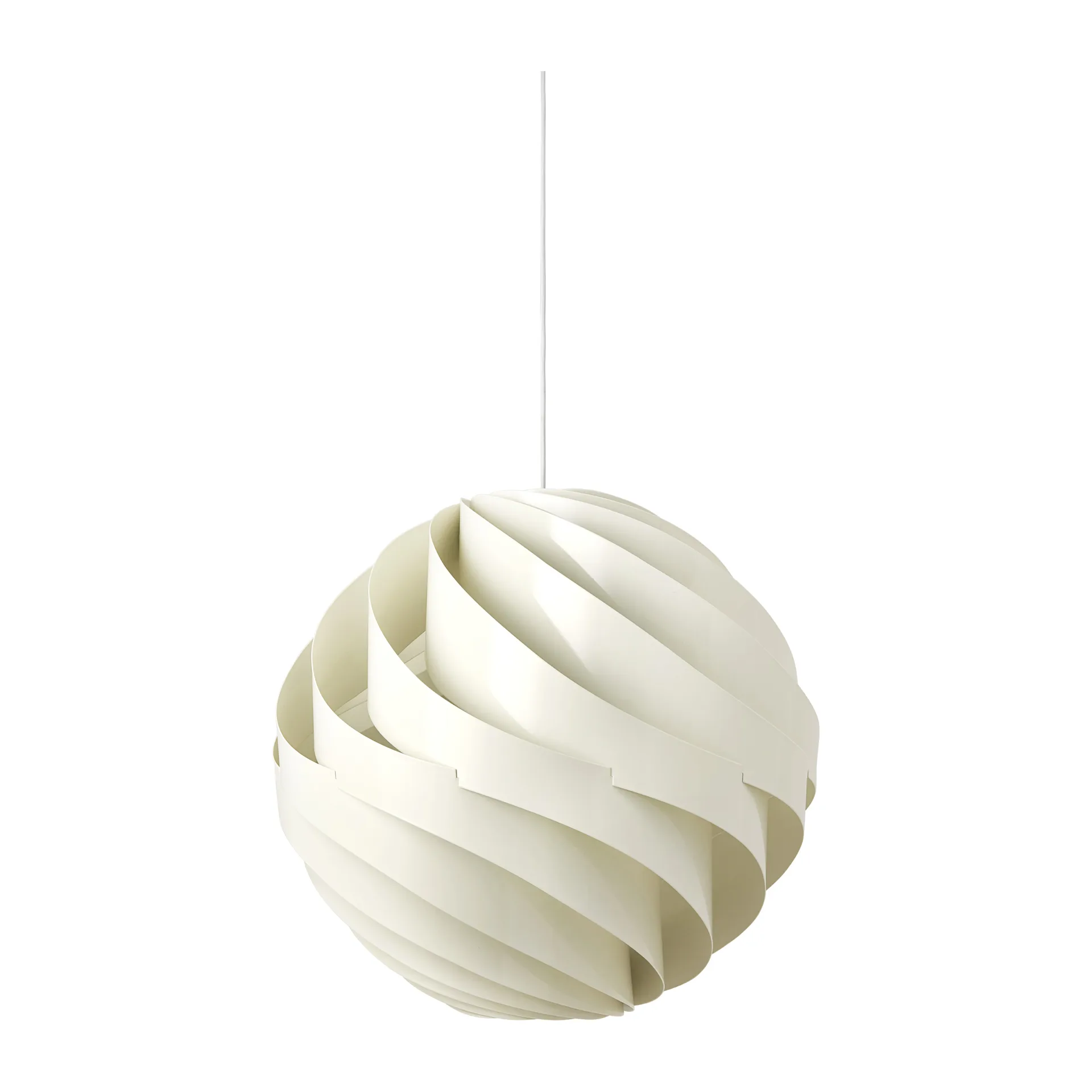 Lampada da soffitto Turbo lucida 62 cm, Alabaster white GUBI