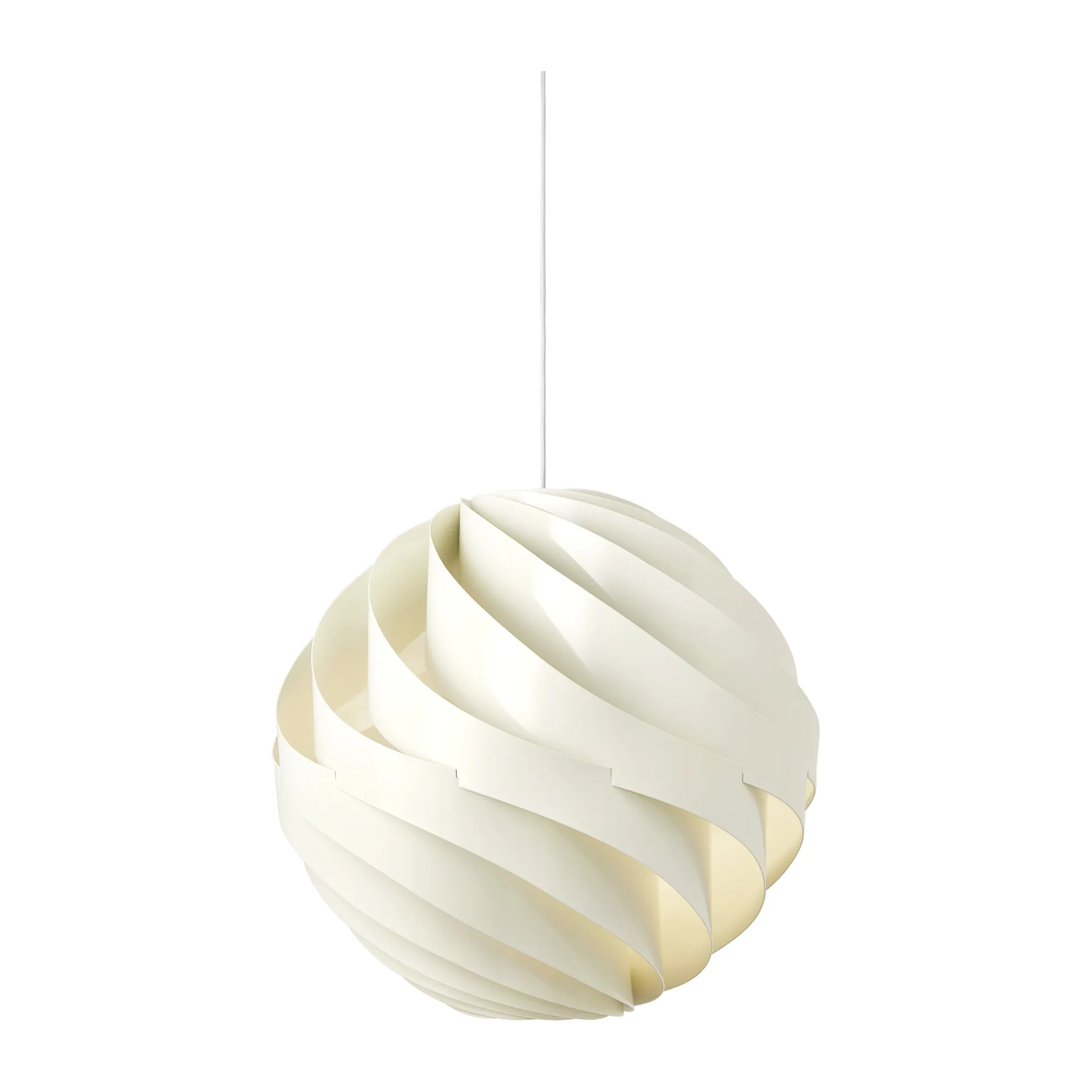 Lampada da soffitto Turbo lucida 62 cm, Alabaster white GUBI