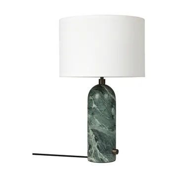 Lampada da tavolo Gravity S - Emerald marble-white - GUBI