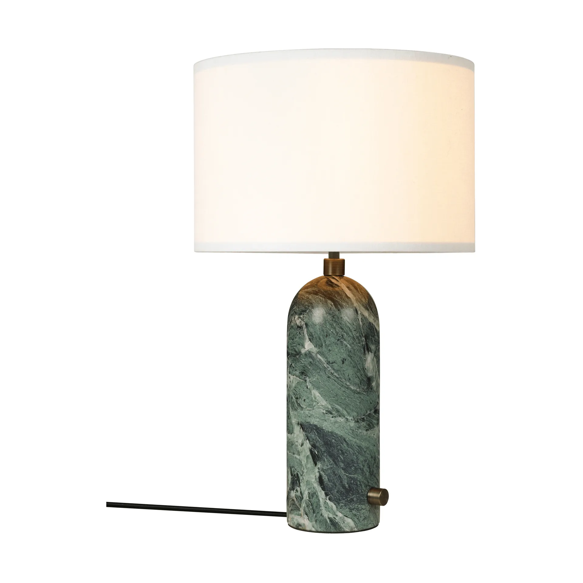 Lampada da tavolo Gravity S, Emerald marble-white GUBI