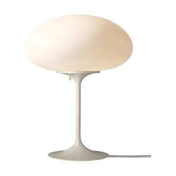 Lampada da tavolo Stemlite - Pebble grey-opalglas, 42 cm - GUBI