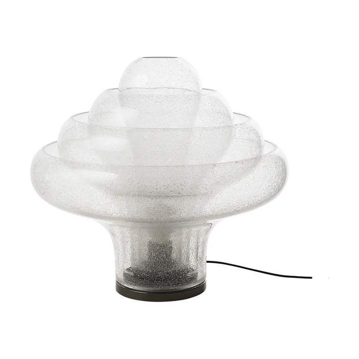 Lotus lampada da tavolo - Bubble-cromo nero, 42 cm - GUBI