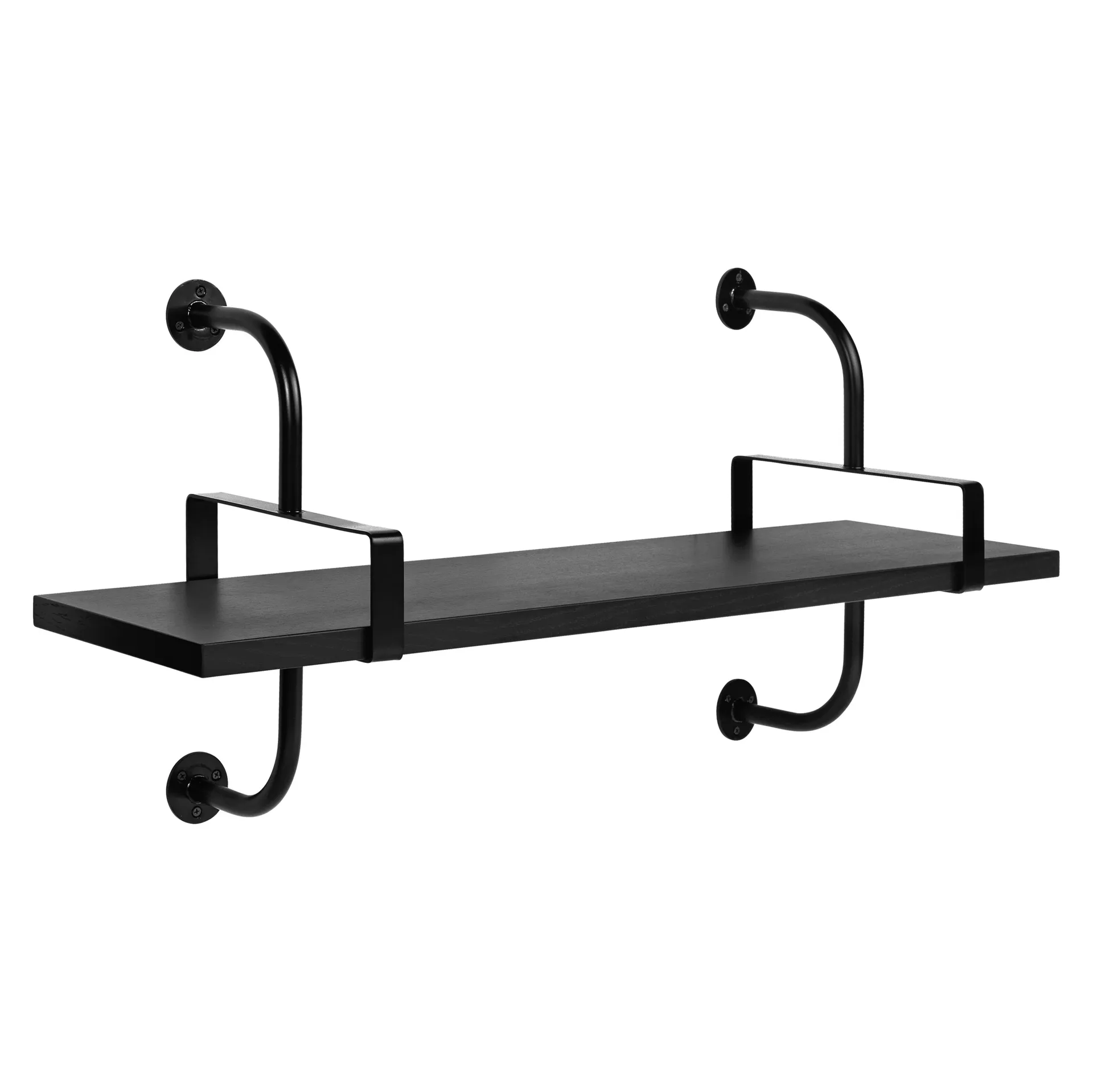 Mensola Démon shelf 1, 95 cm, frassino mordente nero GUBI
