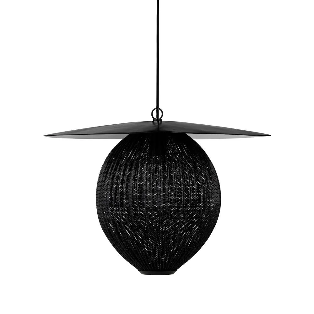 Plafoniera Satellite grande, midnight black GUBI