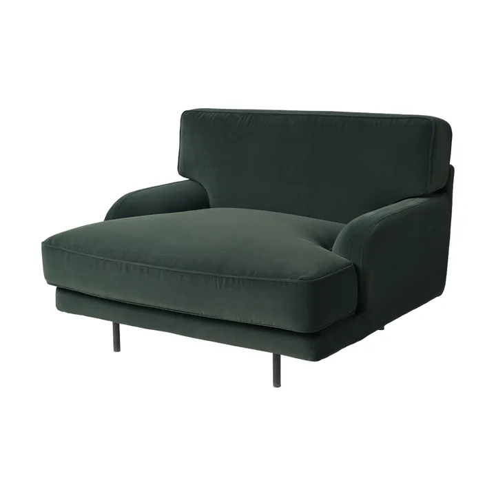 Poltrona lounge Flaneur - Asator 0984-matt black - GUBI