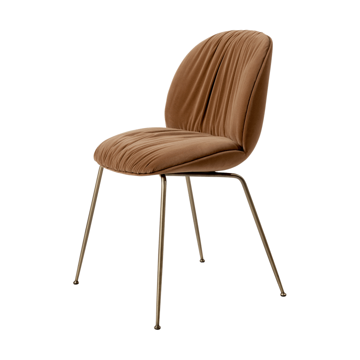 Sedia Beetle Soft completamente rivestita - Sunday Dedar 112-ottone antico - GUBI