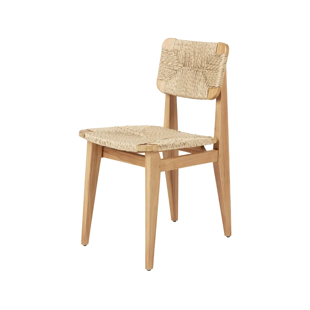 Sedia C-chair Outdoor, Teak GUBI