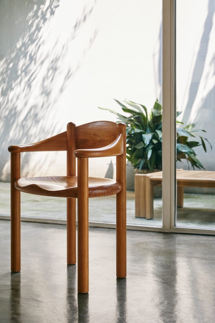 Sedia con braccioli Daumiller, Golden pine GUBI