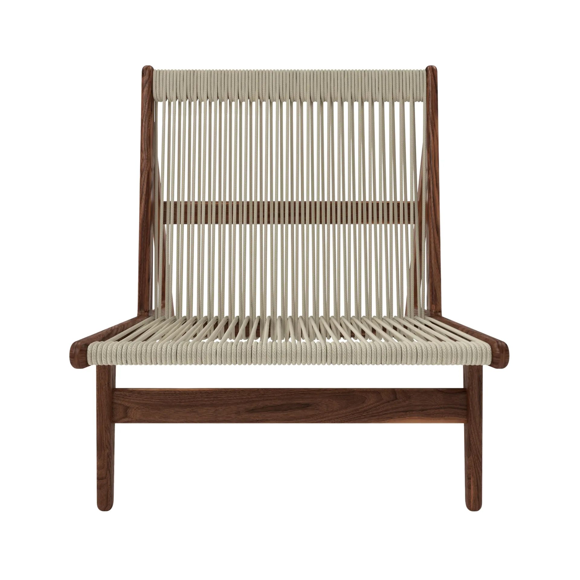 Sedia da salotto MR01 Initial, Noce oliato GUBI