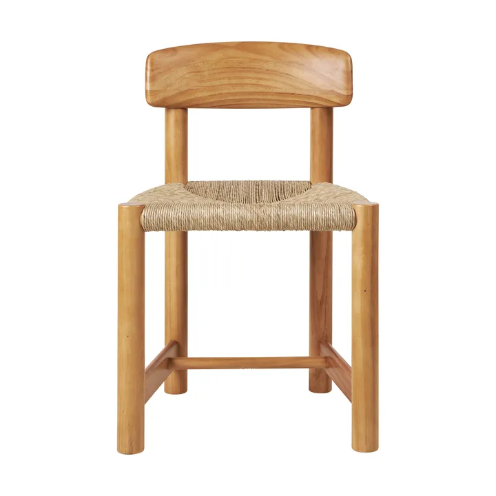 Sedia Daumiller Side Chair - Natural Rush-golden pine - GUBI