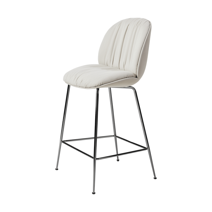 Sgabello Beetle Soft 65 cm completamente rivestito - Sunday Dedar 112-ottone antico - GUBI