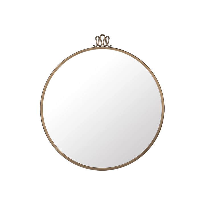 Specchio Randaccio - ottone antico, dimensione media - GUBI