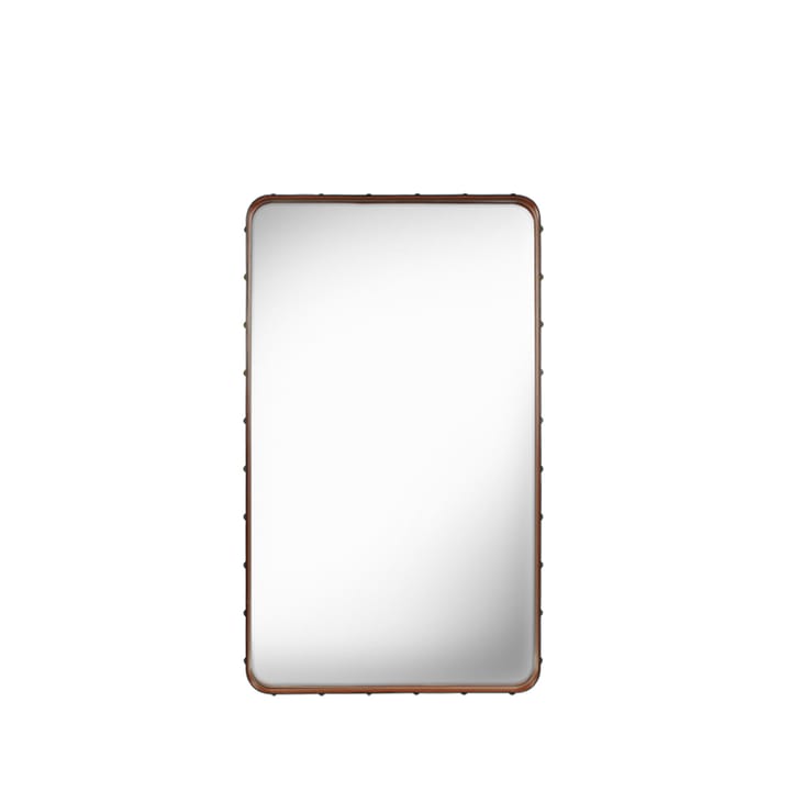 Specchio rettangolare Adnet - marrone, medio - GUBI