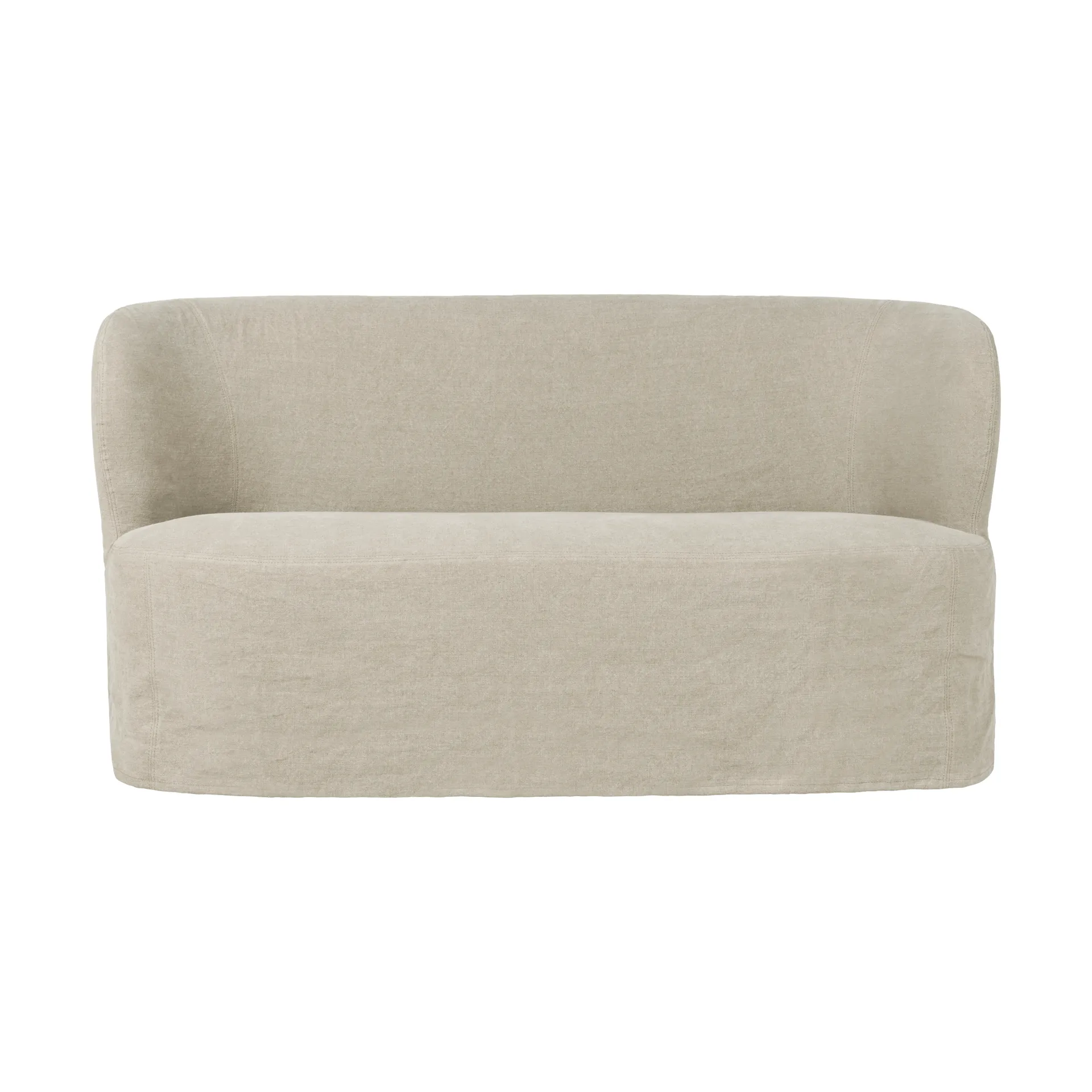 Stay Slipcover divano, Linen 0023, 150x70 cm, 2 posti GUBI