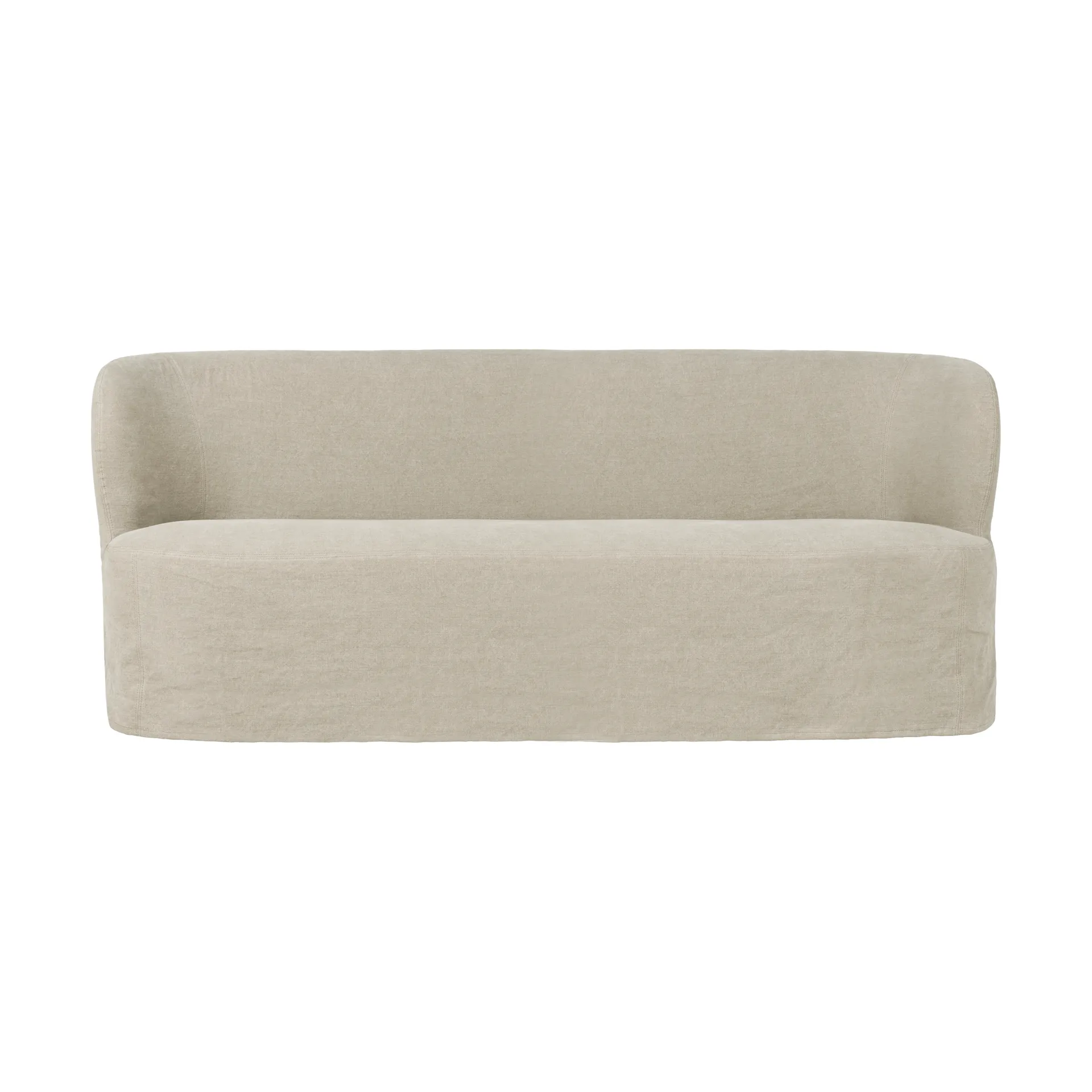 Stay Slipcover divano, Linen 0023, 190x95 cm, 2,5 posti GUBI