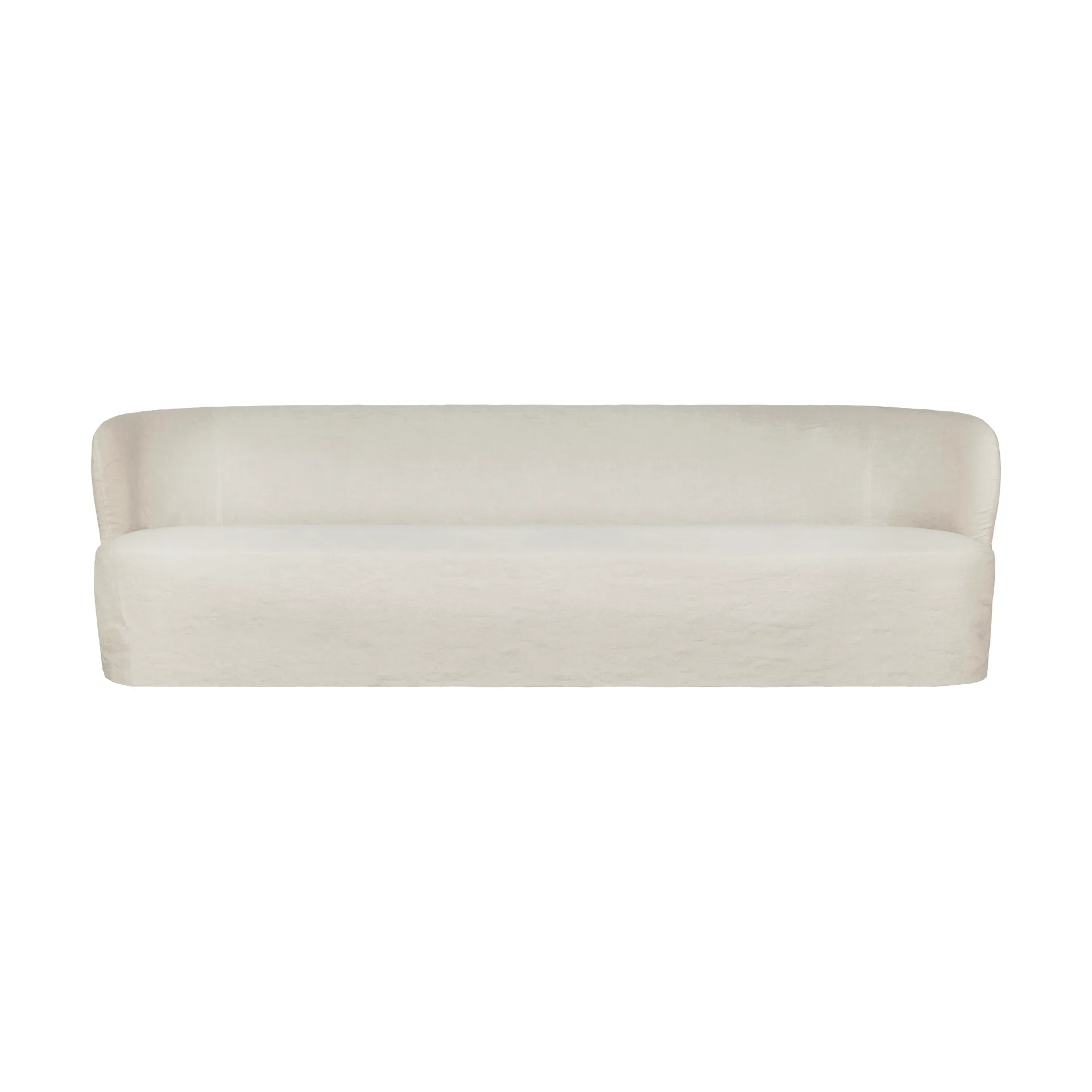 Stay Slipcover divano, Linen 0023, 260x95 cm, 4 posti GUBI