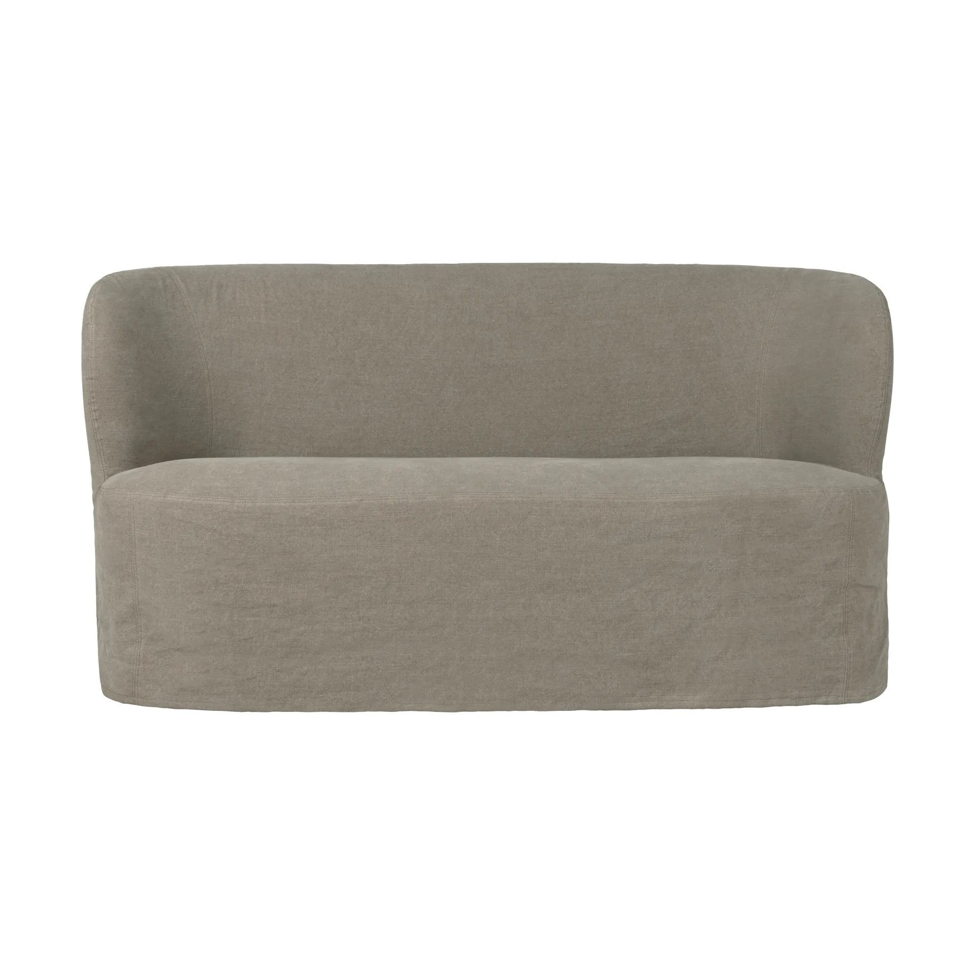 Stay Slipcover divano, Linen 0024, 150x70 cm, 2 posti GUBI