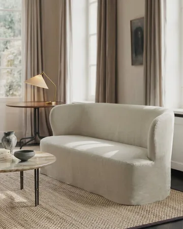 Stay Slipcover divano - Linen 0024, 190x95 cm, 2,5 posti - GUBI