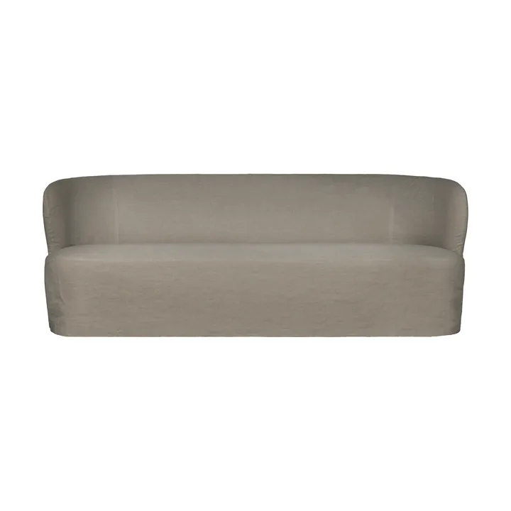 Stay Slipcover divano - Linen 0024, 220x95 cm, 3 posti - GUBI