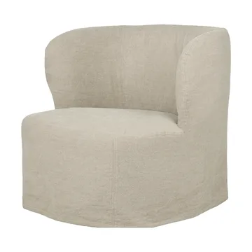 Stay Slipcover poltrona lounge - Linen 0023, large - GUBI