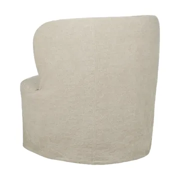 Stay Slipcover poltrona lounge - Linen 0023, small - GUBI