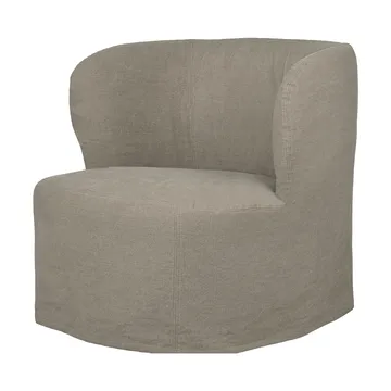 Stay Slipcover poltrona lounge - Linen 0024, large - GUBI