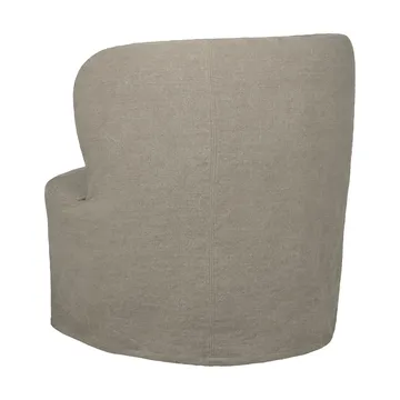 Stay Slipcover poltrona lounge - Linen 0024, small - GUBI