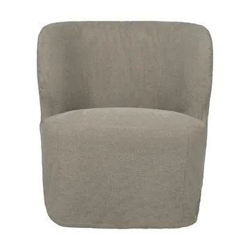 Stay Slipcover poltrona lounge - Linen 0024, small - GUBI