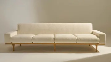 SW50 divano - Harp 24 Ivory-rovere oliato, 4 posti - GUBI