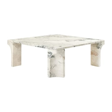 Tavolino Doric 80x80 cm - Grigio elettrico - GUBI