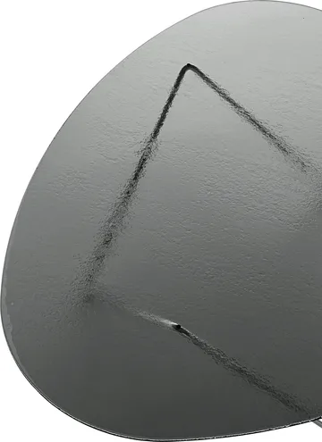 Tavolino Pedrera - Cromo-vetro strutturale smoke - GUBI