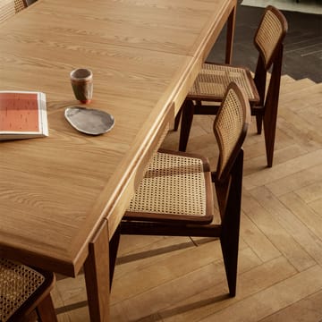 Tavolo da pranzo S-table - rovere laccato opaco, estensibile - GUBI