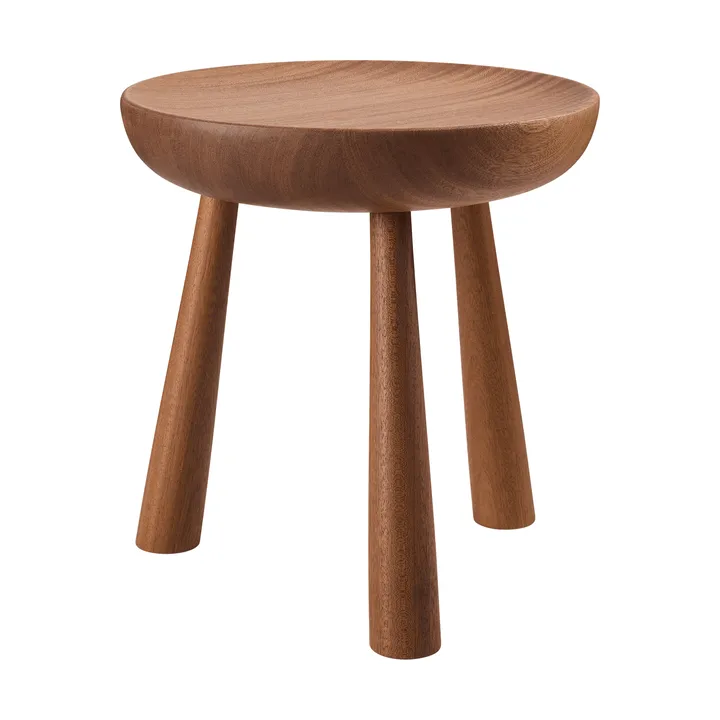 Totto sgabello - Laccato sapelli, Ø31x32,6 cm - GUBI