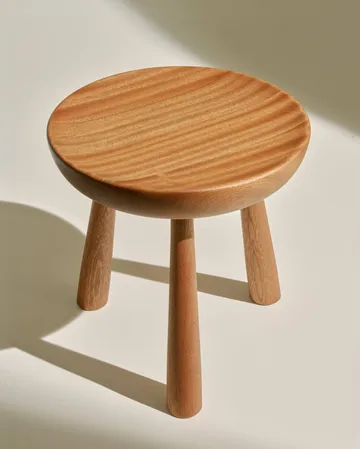 Totto sgabello - Laccato sapelli, Ø31x32,6 cm - GUBI