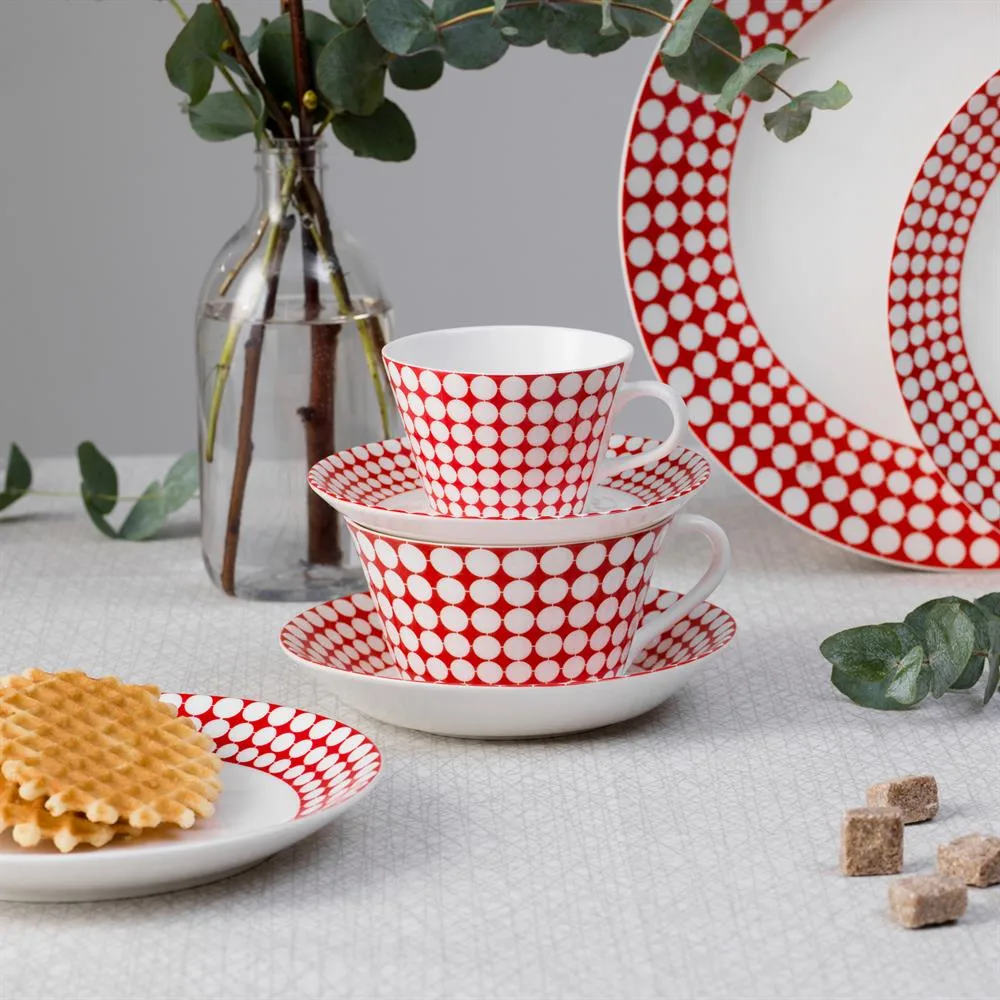 Servizio da caffè Eva, tazzina da caffè + piattino Gustafsbergs Porslinsfabrik