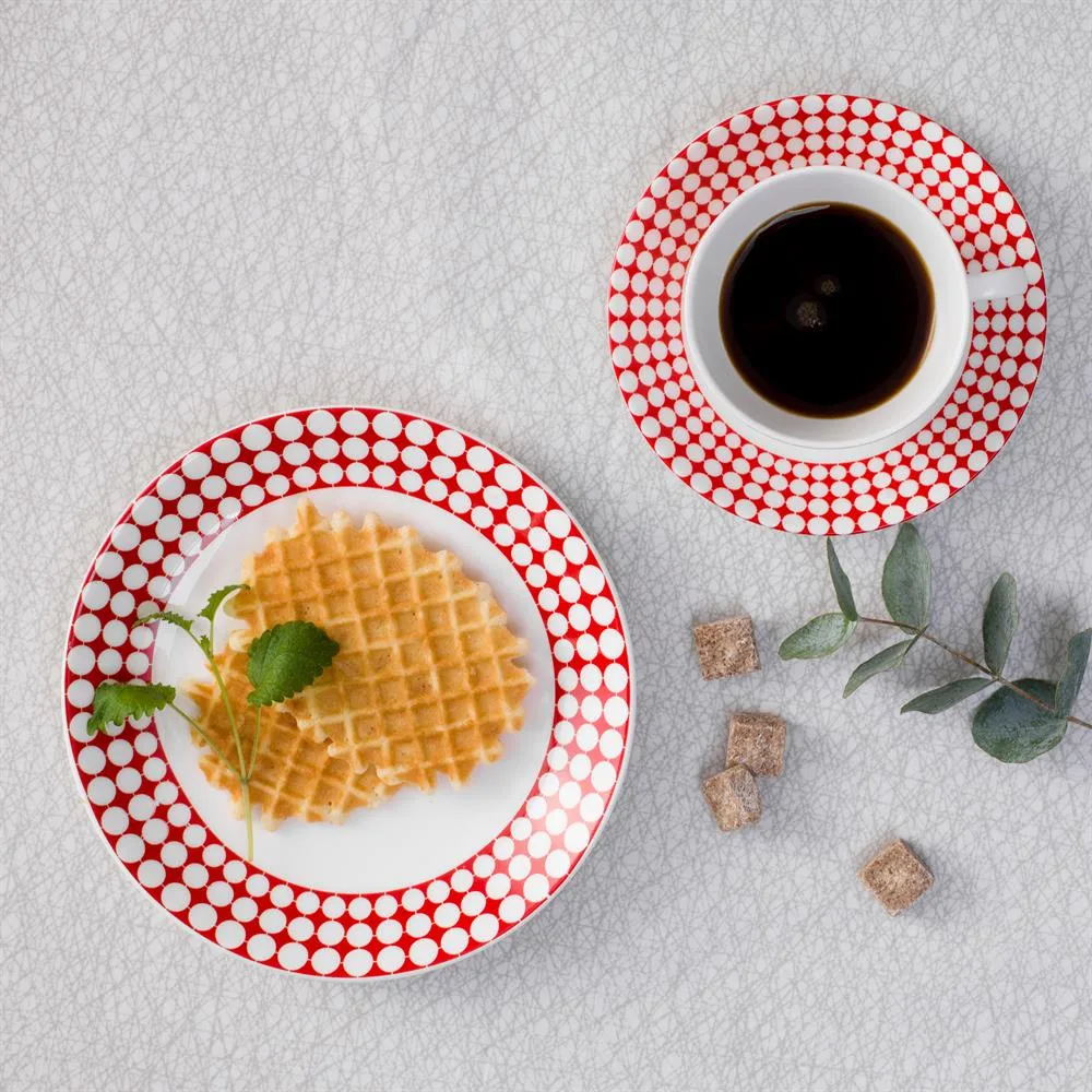 Servizio da caffè Eva, tazzina da caffè + piattino Gustafsbergs Porslinsfabrik