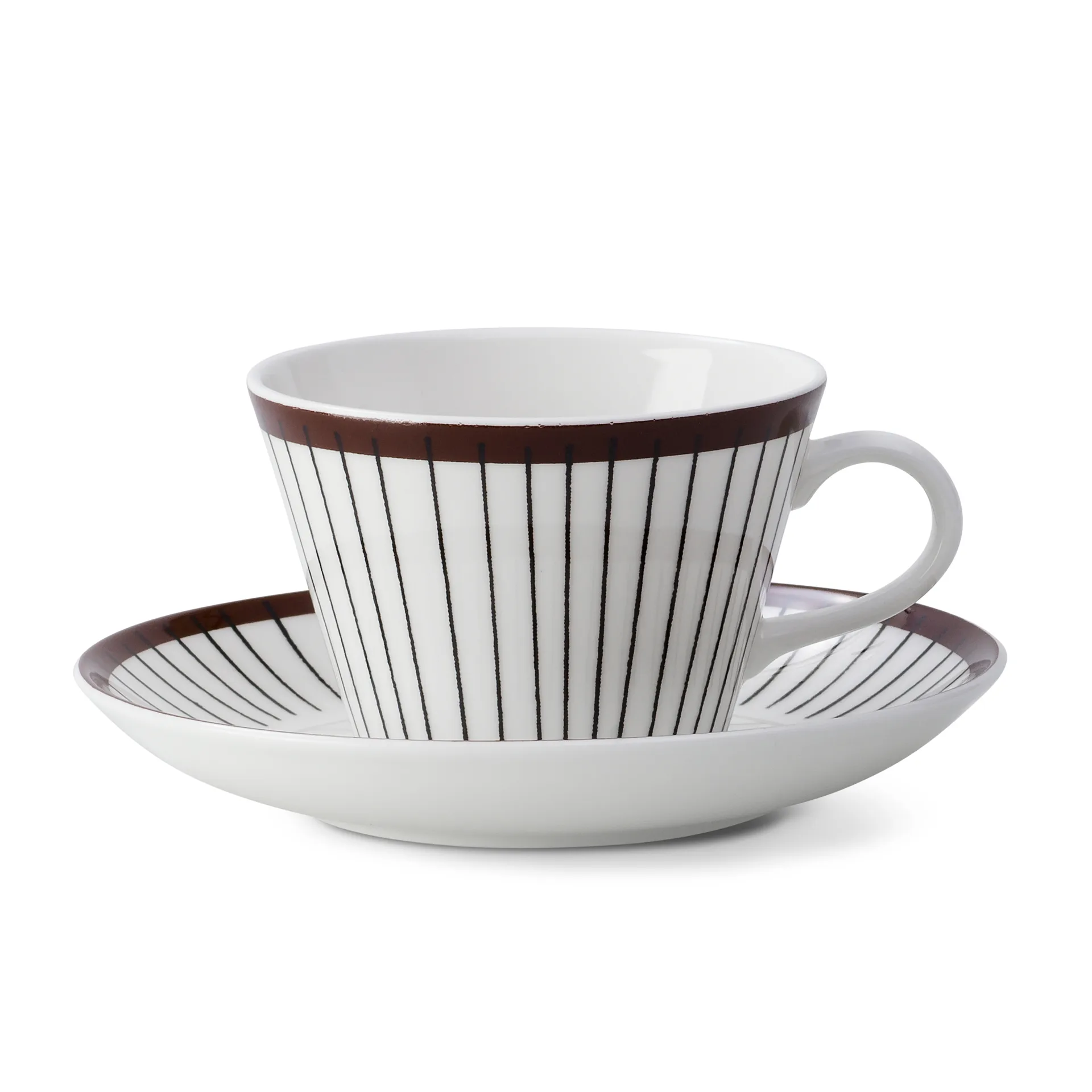 Set da caffè Ribb, tazzina da caffè + piattino Gustafsbergs Porslinsfabrik