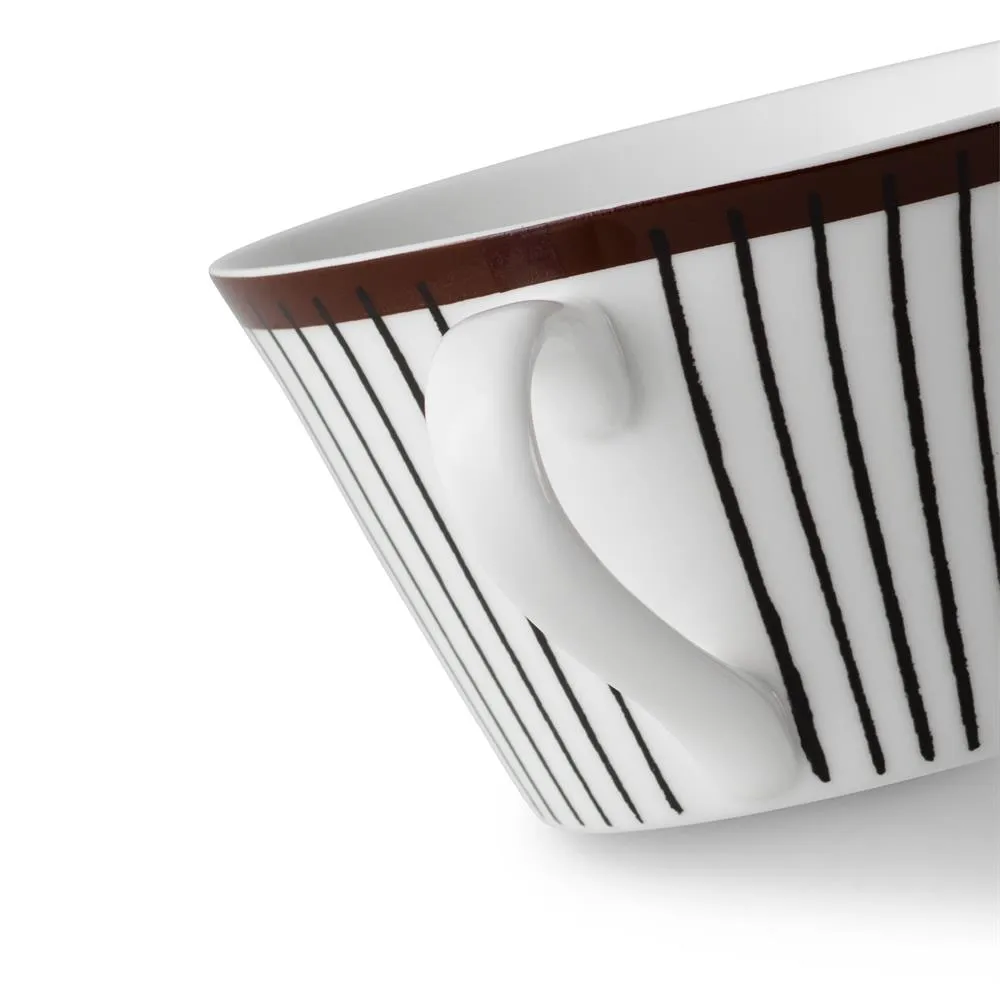 Set da caffè Ribb, tazzina da caffè + piattino Gustafsbergs Porslinsfabrik