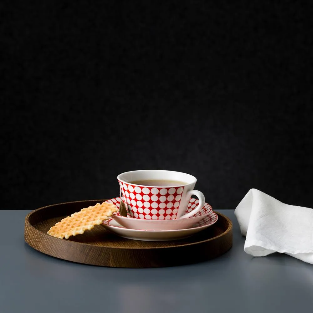 Set da tè Eva, tazza da tè + piattino Gustafsbergs Porslinsfabrik