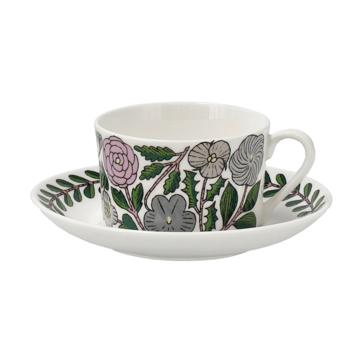 Tazza da tè con piattino Maj 35 cl - Rosa - Gustavsbergs Porslinsfabrik