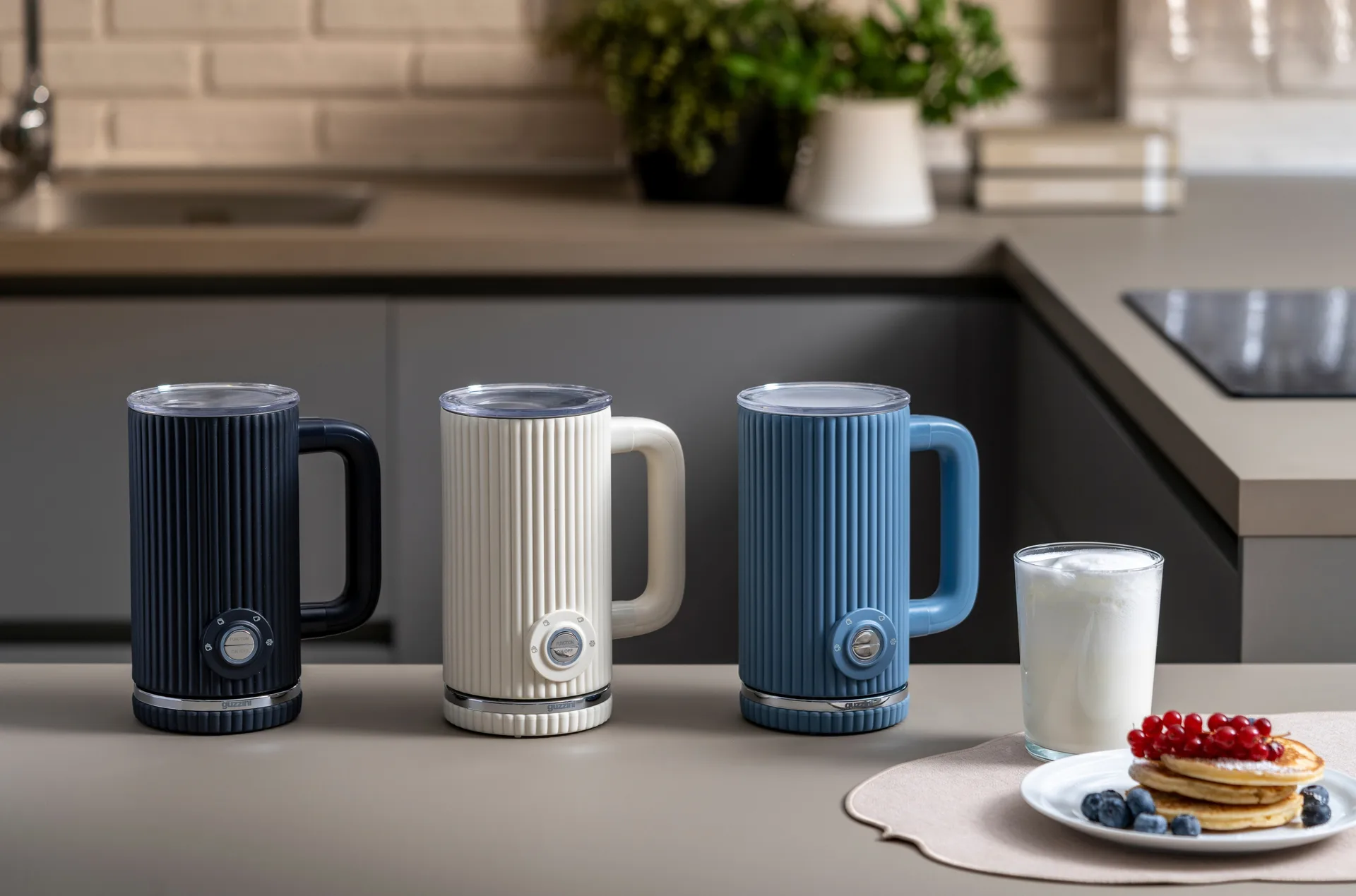 Sous chef montalatte elettrico, Grigio Guzzini