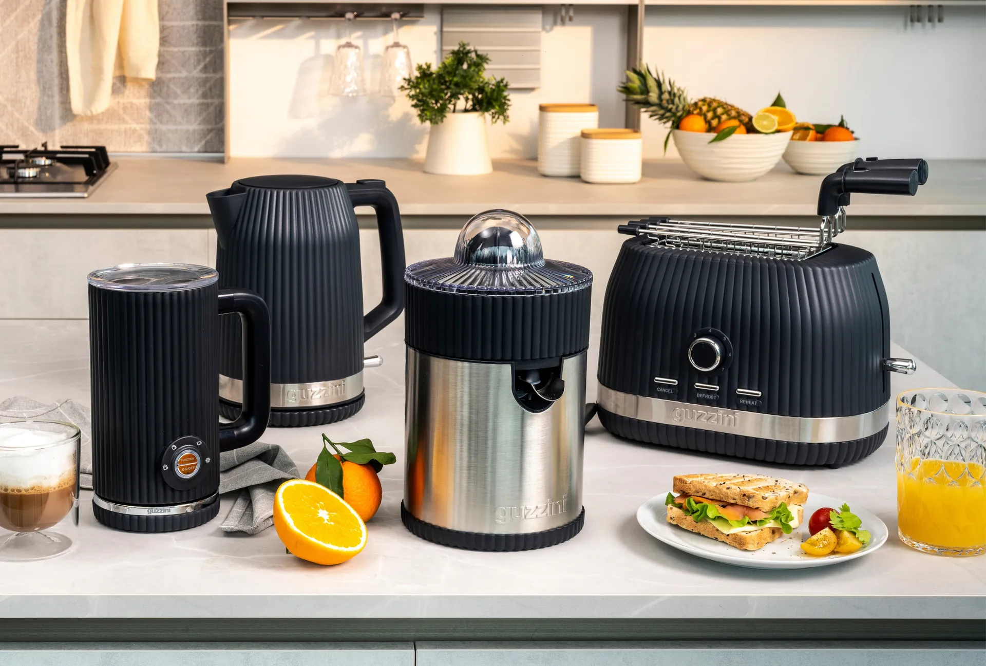 Sous chef spremiagrumi elettrico, Grigio Guzzini