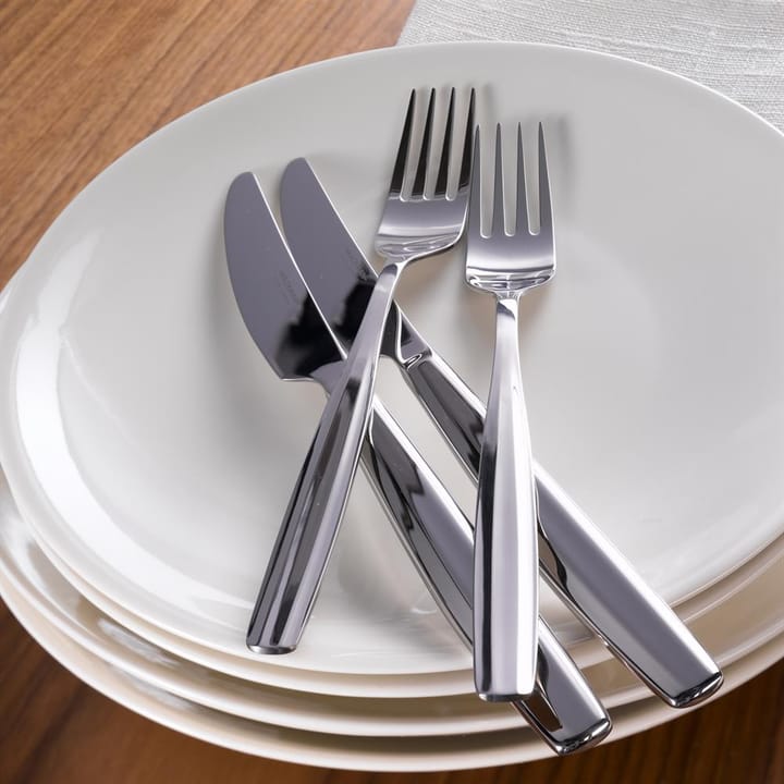 Set di posate Carelia, confezione regalo da 16 pezzi, Acciaio inox Hackman