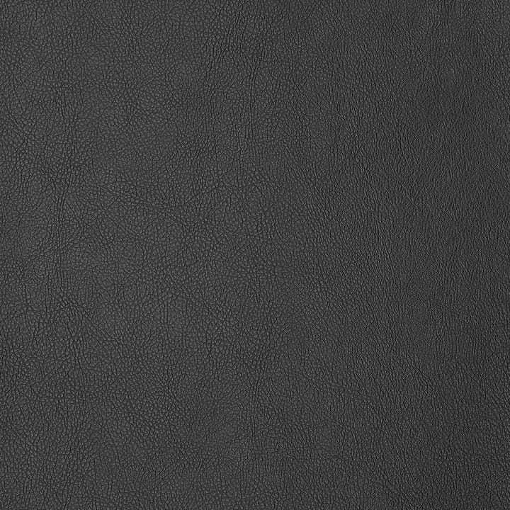 Cuscino ZIgZag per sedia con braccioli/sedia da bar, Pelle Bonded nera Hans K